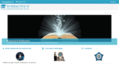 Desktop Screenshot of interactive-u.com